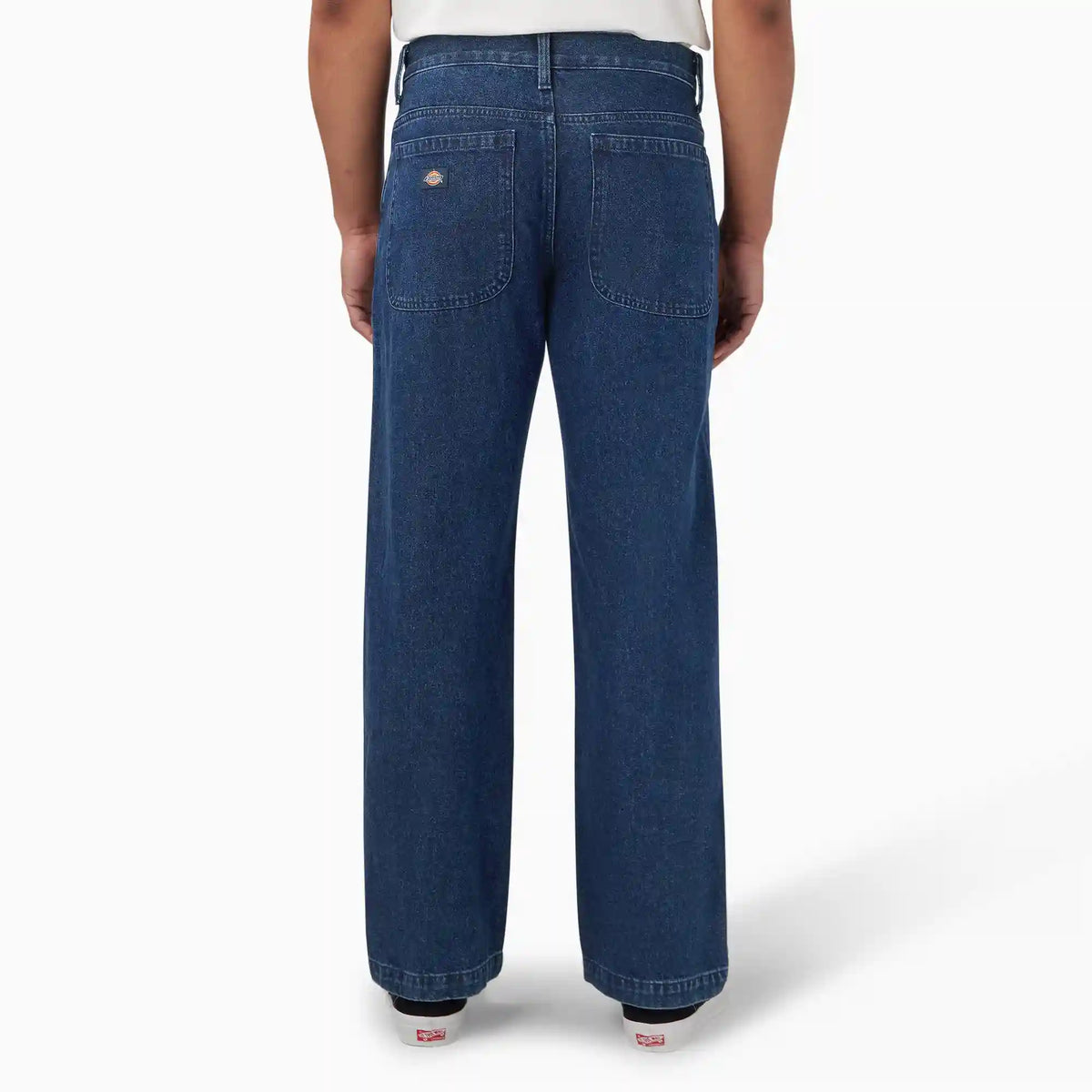 Loose Fit Double Knee Jeans