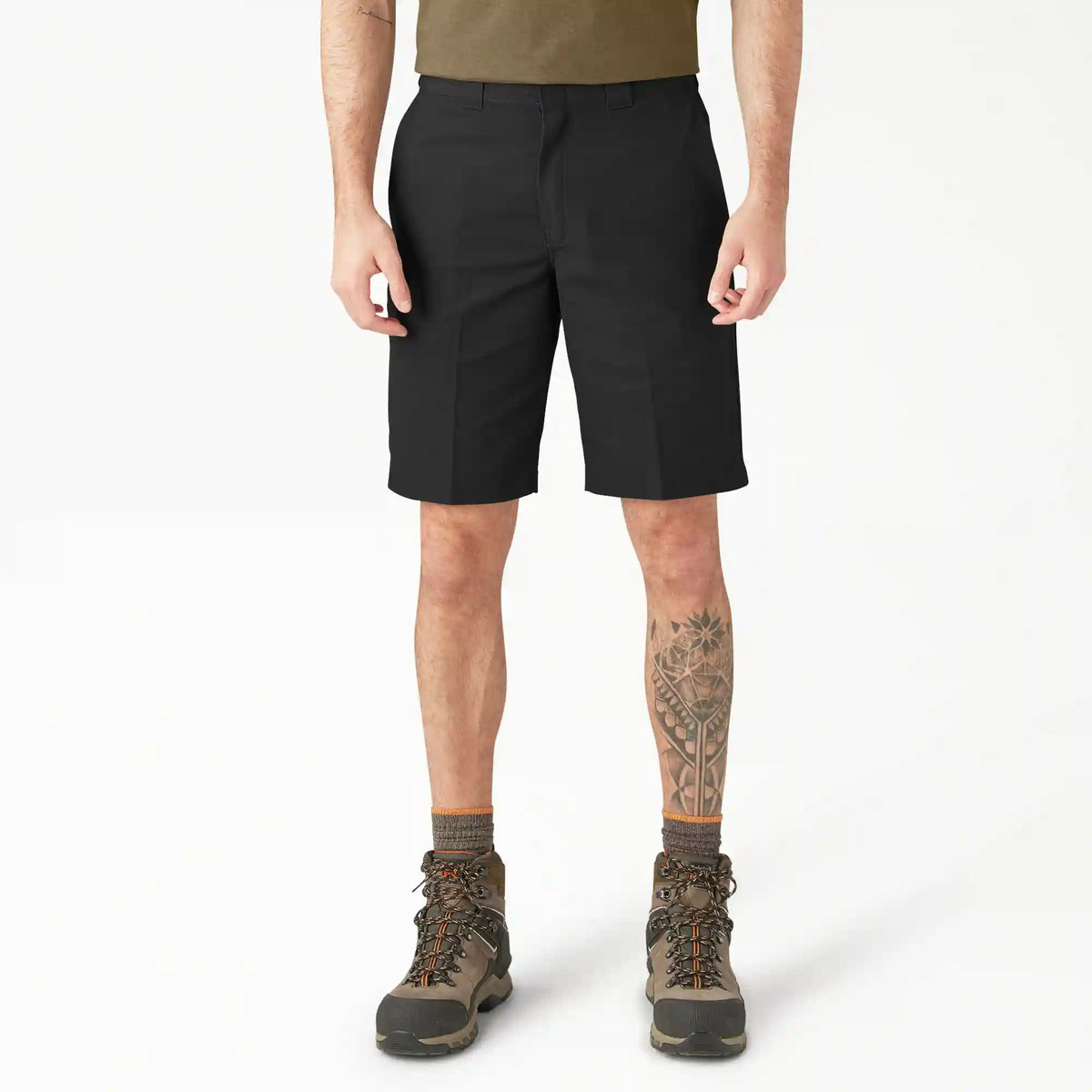 FLEX Relaxed Fit Work Shorts, 11"