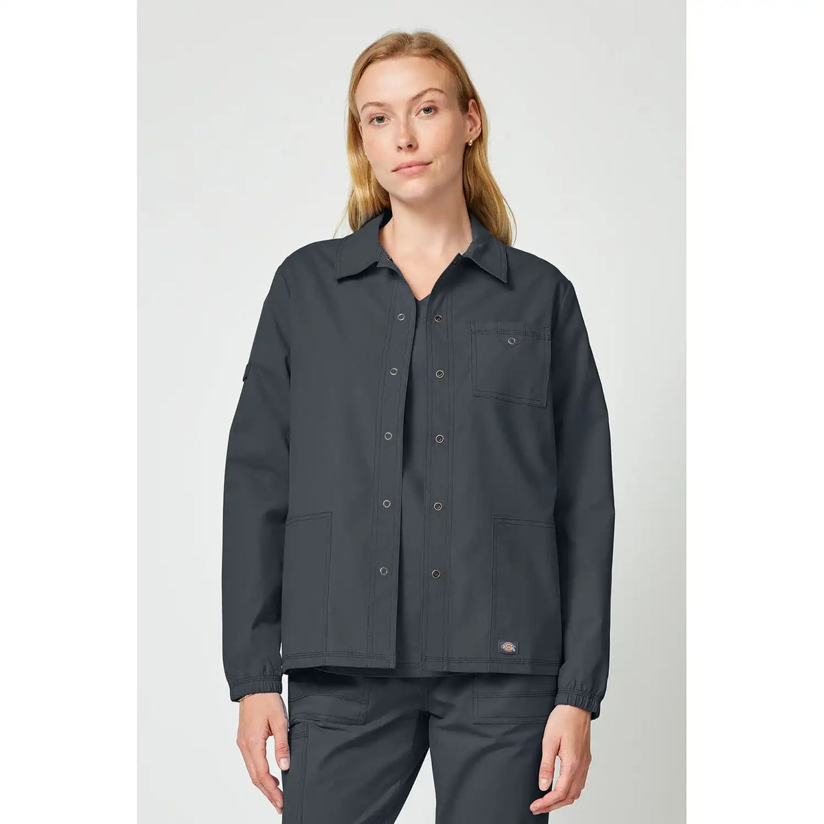 Women's Forge Snap Front Scrub Jacket