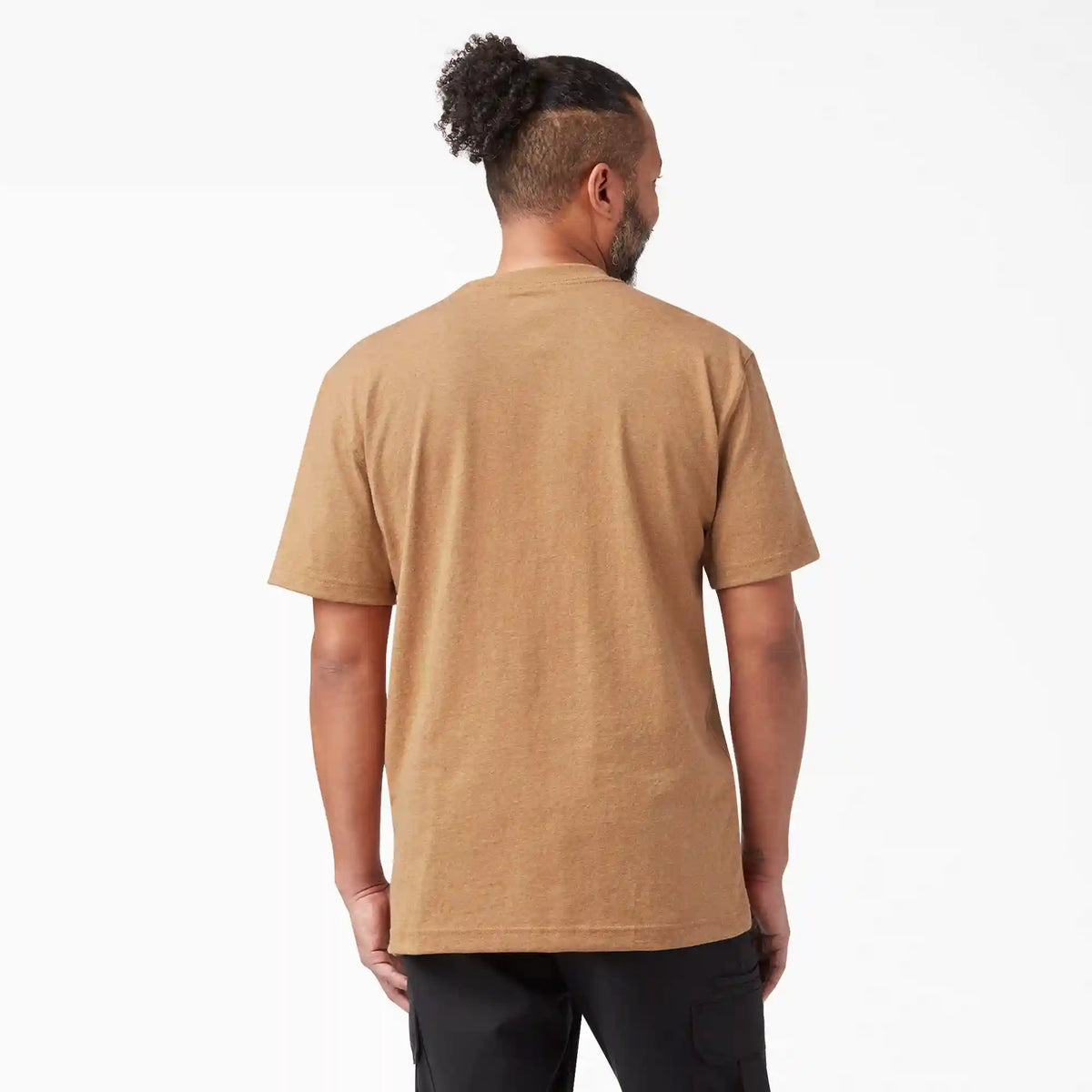 Heavyweight Heathered Short Sleeve Pocket T-Shirt
